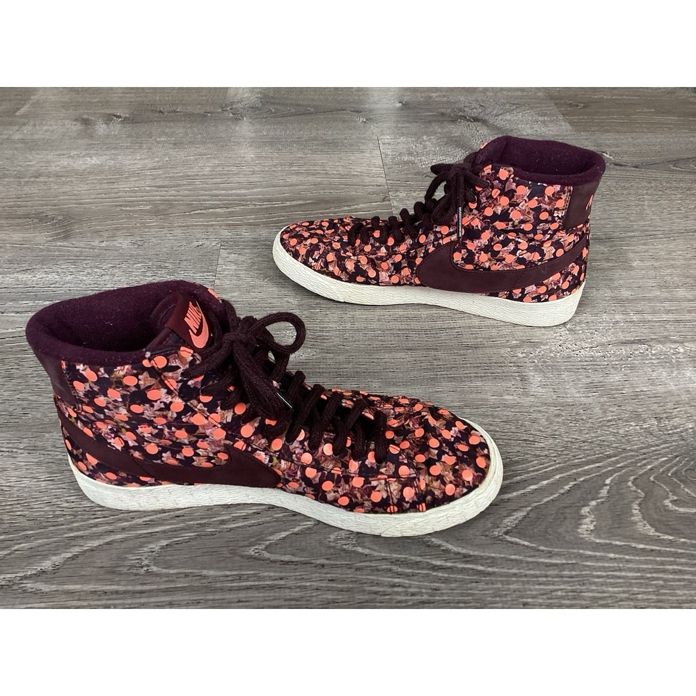 Nike SB Blazer Mid Vintage QS Liberty of London High Top Shoes Sneakers Size 7.5 - Picture 5 of 12